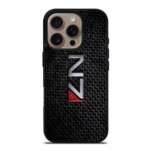MASS EFFECT N7 METAL LOGO iPhone 16 Pro Case Cover MASS EFFECT N7 METAL LOGO iPhone 16 Pro Case Cover