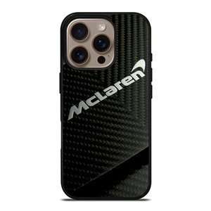 MCLAREN CAR LOGO CARBON iPhone 16 Pro Case Cover MCLAREN CAR LOGO CARBON iPhone 16 Pro Case Cover