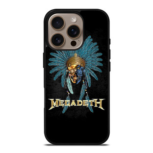 MEGADETH INDIAN LOGO iPhone 16 Pro Case Cover MEGADETH INDIAN LOGO iPhone 16 Pro Case Cover