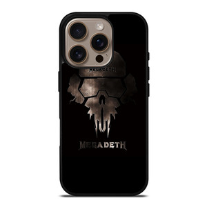 MEGADETH METAL BAND LOGO iPhone 16 Pro Case Cover MEGADETH METAL BAND LOGO iPhone 16 Pro Case Cover