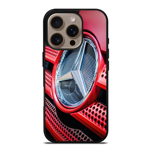 MERCEDES BENZ LOGO EMBLEM RED iPhone 16 Pro Case Cover MERCEDES BENZ LOGO EMBLEM RED iPhone 16 Pro Case Cover