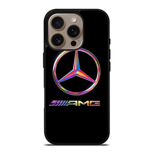 MERCEDEZ BENS LOGO RAINBOW iPhone 16 Pro Case Cover