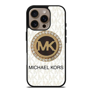MICHAEL KORS MK LOGO DIAMOND iPhone 16 Pro Case Cover MICHAEL KORS MK LOGO DIAMOND iPhone 16 Pro Case Cover