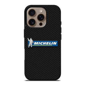 MICHELIN TIRE CARBON LOGO iPhone 16 Pro Case Cover MICHELIN TIRE CARBON LOGO iPhone 16 Pro Case Cover