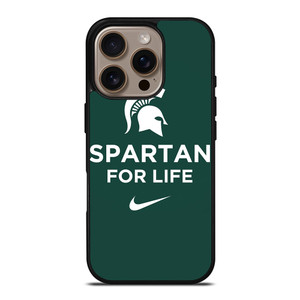 MICHIGAN STATE SPARTAN FOR LIFE iPhone 16 Pro Case Cover
