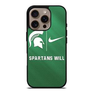 MICHIGAN STATE SPARTANS NIKE iPhone 16 Pro Case Cover MICHIGAN STATE SPARTANS NIKE iPhone 16 Pro Case Cover
