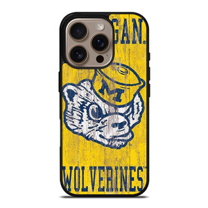 MICHIGAN WOLVERINES FOOTBALL UNIVERSITY ICON iPhone 16 Pro Case Cover MICHIGAN WOLVERINES FOOTBALL UNIVERSITY ICON iPhone 16 Pro Case Cover