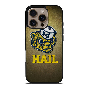 MICHIGAN WOLVERINES MASCOT iPhone 16 Pro Case Cover