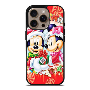 MICKEY MINNIE MOUSE DISNEY CHRISTMAS iPhone 16 Pro Case Cover MICKEY MINNIE MOUSE DISNEY CHRISTMAS iPhone 16 Pro Case Cover