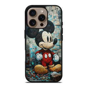 MICKEY MOUSE DISNEY MOZAIC iPhone 16 Pro Case Cover MICKEY MOUSE DISNEY MOZAIC iPhone 16 Pro Case Cover
