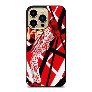EDDIE VAN HALEN GUITAR CARTOON iPhone 14 Pro Max Case Cover