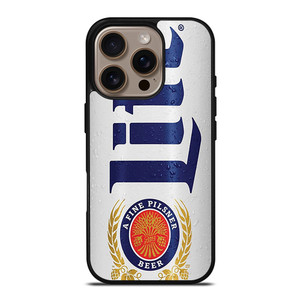 MILLER LITE BEER FINE PILSNER iPhone 16 Pro Case Cover MILLER LITE BEER FINE PILSNER iPhone 16 Pro Case Cover