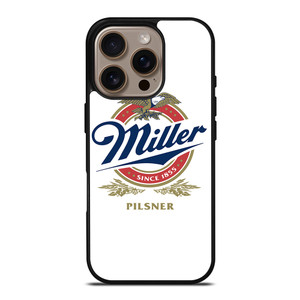 MILLER PILSNER BEER LOGO BADGE iPhone 16 Pro Case Cover MILLER PILSNER BEER LOGO BADGE iPhone 16 Pro Case Cover