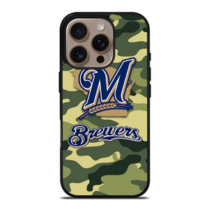 MILWAUKEE BREWERS CAMO LOGO iPhone 16 Pro Case Cover