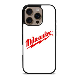 MILWAUKEE TOOL LOGO WHITE iPhone 16 Pro Case Cover MILWAUKEE TOOL LOGO WHITE iPhone 16 Pro Case Cover