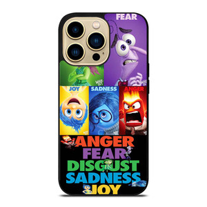INSIDE OUT ALL CHARACTER Disney iPhone 14 Pro Max Case Cover