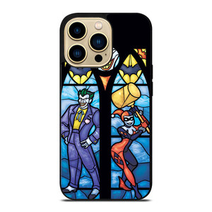 JOKER AND HARLEY QUINN ART iPhone 14 Pro Max Case Cover
