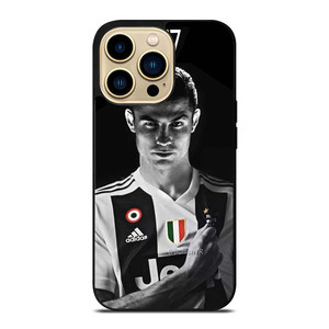 JUVENTUS CRISTIANO RONALDO CR7 iPhone 14 Pro Max Case Cover