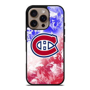 MONTREAL CANADIENS ART LOGO iPhone 16 Pro Case Cover