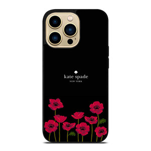 KATE SPADE NEW YORK LOGO ROSES iPhone 14 Pro Max Case Cover