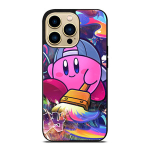 KIRBY CUTE CARTOON iPhone 14 Pro Max Case Cover