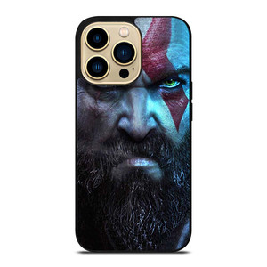KRATOS FACE GOD OF WAR RAGNAROK iPhone 14 Pro Max Case Cover