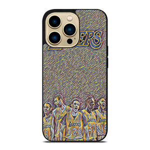 LA LAKERS ART iPhone 14 Pro Max Case Cover