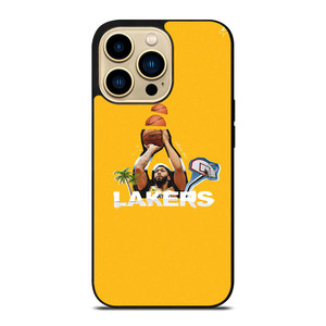 LA LAKERS EARVIN JOHNSON ART iPhone 14 Pro Max Case Cover