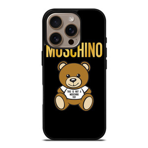 MOSCHINO TEDDY BEAR CUTE iPhone 16 Pro Case Cover MOSCHINO TEDDY BEAR CUTE iPhone 16 Pro Case Cover