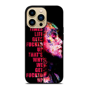 LIL PEEP FUCKED UP iPhone 14 Pro Max Case Cover