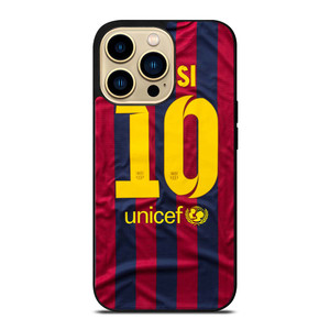 LIONEL MESSI 10 JERSEY BARCELONA iPhone 14 Pro Max Case Cover