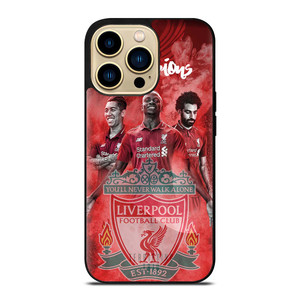LIVERPOOL FC TRIO FIRMINO MANE SALAH iPhone 14 Pro Max Case Cover