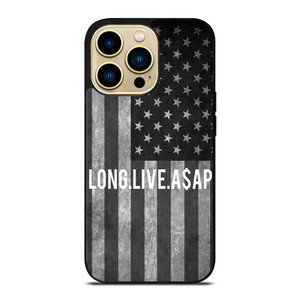 LONG LIVE ASAP ROCKY AMERICAN FLAG iPhone 14 Pro Max Case Cover