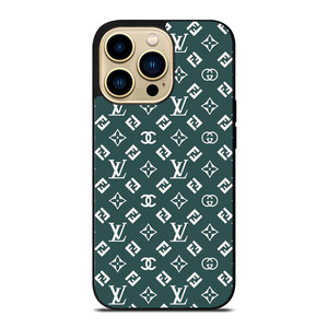 LOUIS VUITTON LV FENDI PATERN ICON LOGO iPhone 14 Pro Max Case Cover