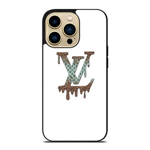 LOUIS VUITTON LV MELTING LOGO PATTERN iPhone 14 Pro Max Case Cover