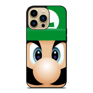 LUIGI SUPER MARIO FACE iPhone 14 Pro Max Case Cover