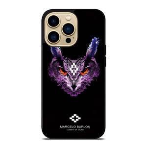 MARCELO BURLON OWL iPhone 14 Pro Max Case Cover