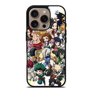 MY HERO ACADEMIA ALL CARACTER iPhone 16 Pro Case Cover