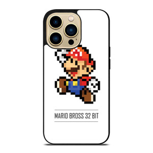 MARIO BROSS PIXEL 32 BIT iPhone 14 Pro Max Case Cover