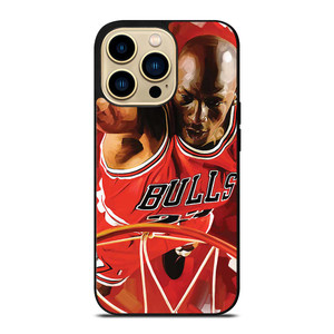 MICHAEL JORDAN ARTWORK iPhone 14 Pro Max Case Cover