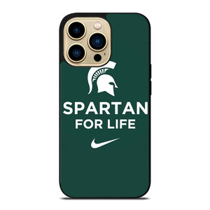 MICHIGAN STATE SPARTAN FOR LIFE iPhone 14 Pro Max Case Cover