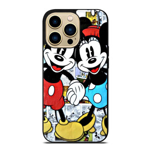 MICKEY AND MINNIE MOUSE DISNEY COMIC iPhone 14 Pro Max Case Cover