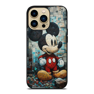 MICKEY MOUSE DISNEY MOZAIC iPhone 14 Pro Max Case Cover