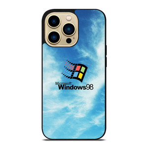 MICROSOFT WINDOWS 98 RETRO LOGO iPhone 14 Pro Max Case Cover