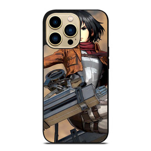 MIKASA ACKERMAN ATTACK ON TITAN iPhone 14 Pro Max Case Cover
