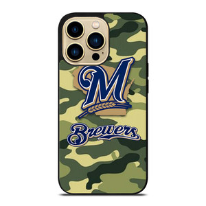 MILWAUKEE BREWERS CAMO LOGO iPhone 14 Pro Max Case Cover