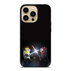 MINIONS DESPICABLE ME STAR WARS iPhone 14 Pro Max Case Cover