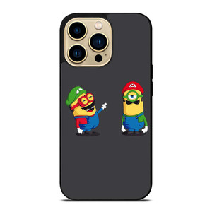 MINIONS MARIO AND LUIGI iPhone 14 Pro Max Case Cover