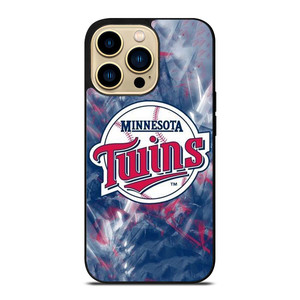 MINNESOTA TWINS LOGO MLB BASEBALL TEAM iPhone 14 Pro Max Case Cover