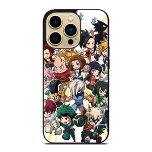 MY HERO ACADEMIA ALL CARACTER iPhone 14 Pro Max Case Cover